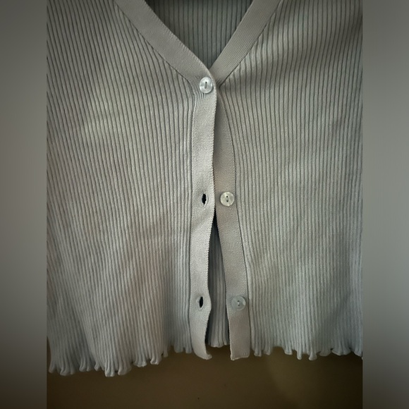 ZARA KIDS baby blue cardigan// NEVER WORN - Picture 4 of 4